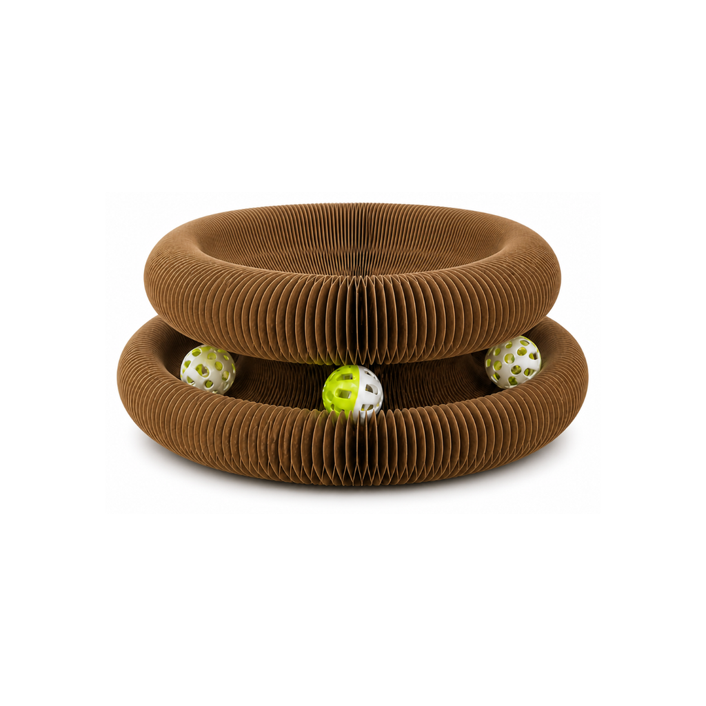 Magnetic Kitty Kurls Cat Scratcher