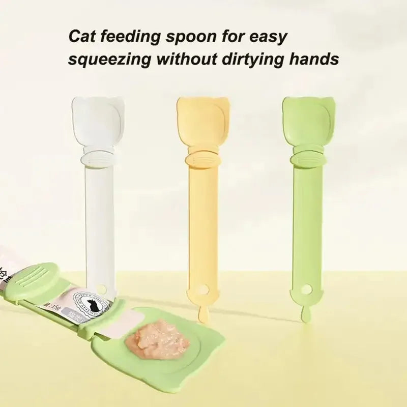 Cat Treat Feeding Spoon