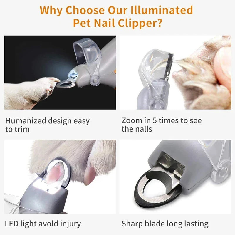 LED Cat Nail Clippers
