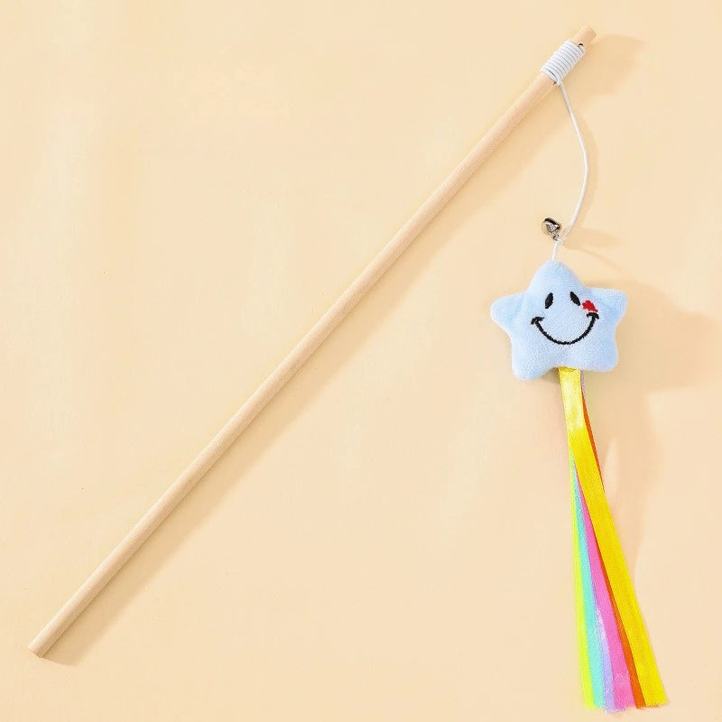 Wooden Cat Teaser Wand
