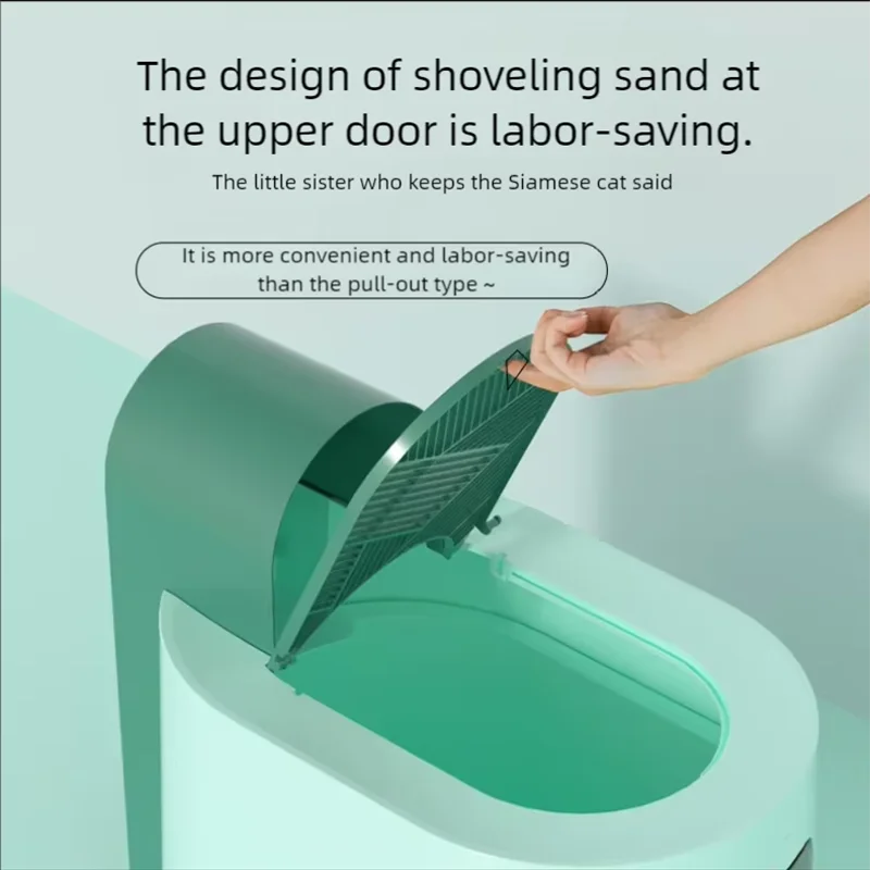 Top-Entry Enclosed Litter Box