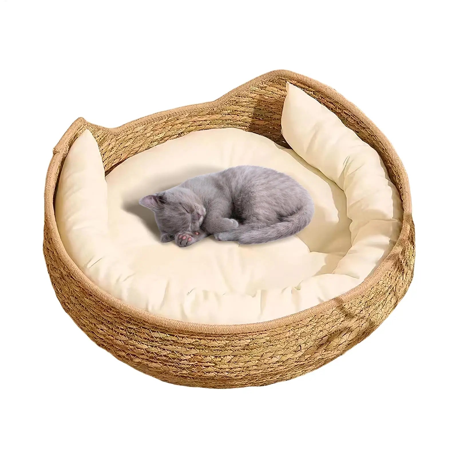 Cotton Rope Cat Basket Bed