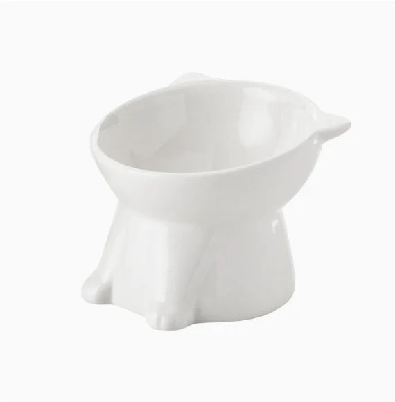 Raised Cat Food Bowl