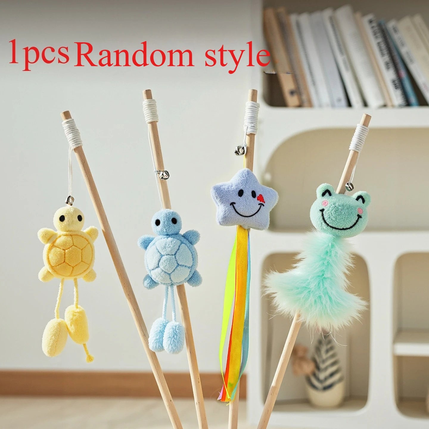 Wooden Cat Teaser Wand