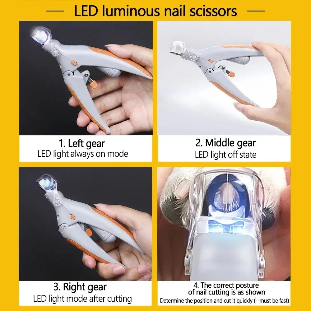 LED Cat Nail Clippers