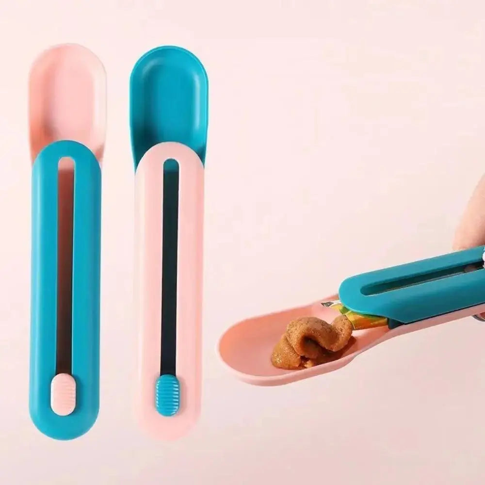 Push-Button Cat Treat Spoon