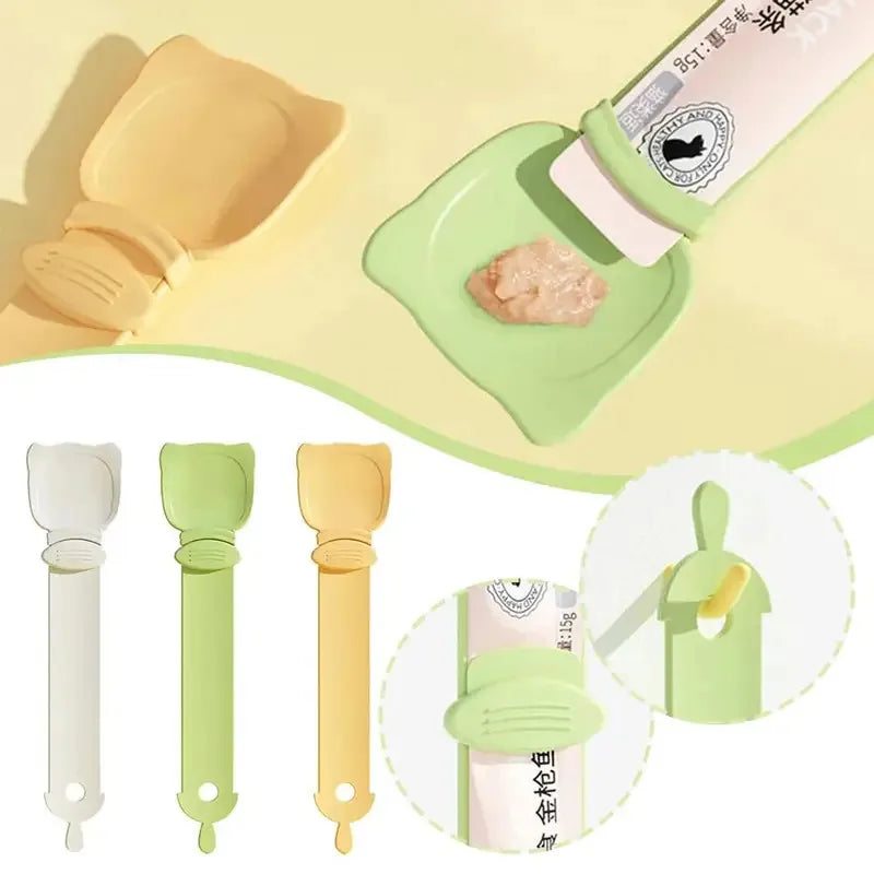 Cat Treat Feeding Spoon