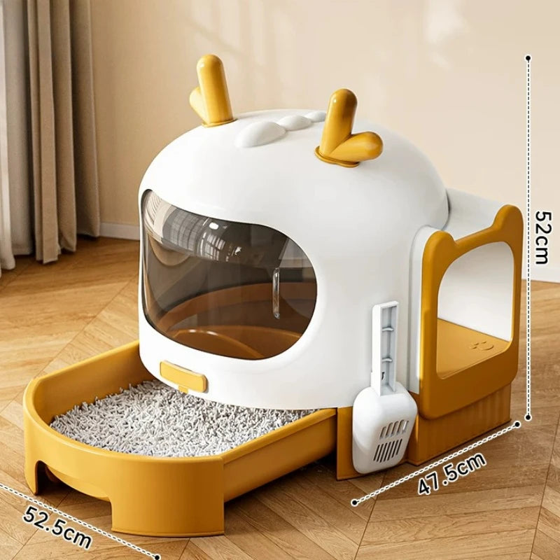 Jumbo Pull-Out Cat Litter Box