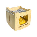 Stackable Wooden Cat House