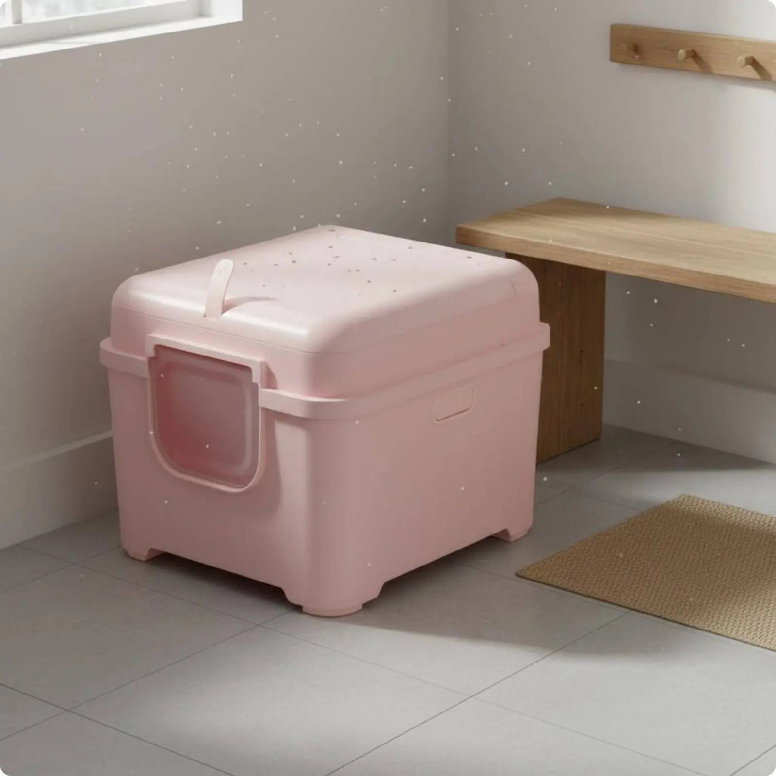 Extra-Large Enclosed Cat Litter Box