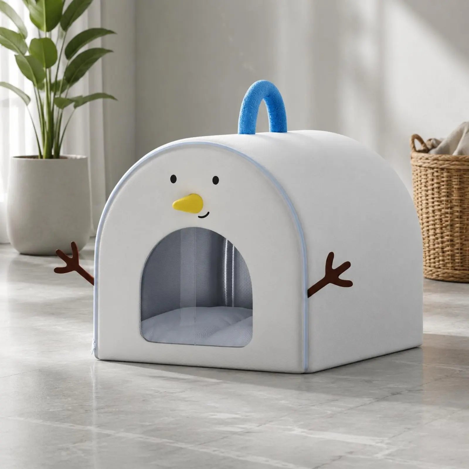 Cooling Cat Ice House Bed