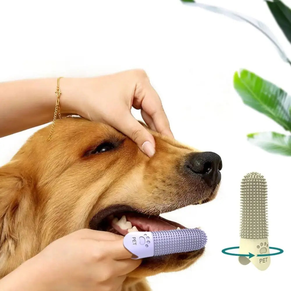 Silicone Finger Cat Toothbrushes