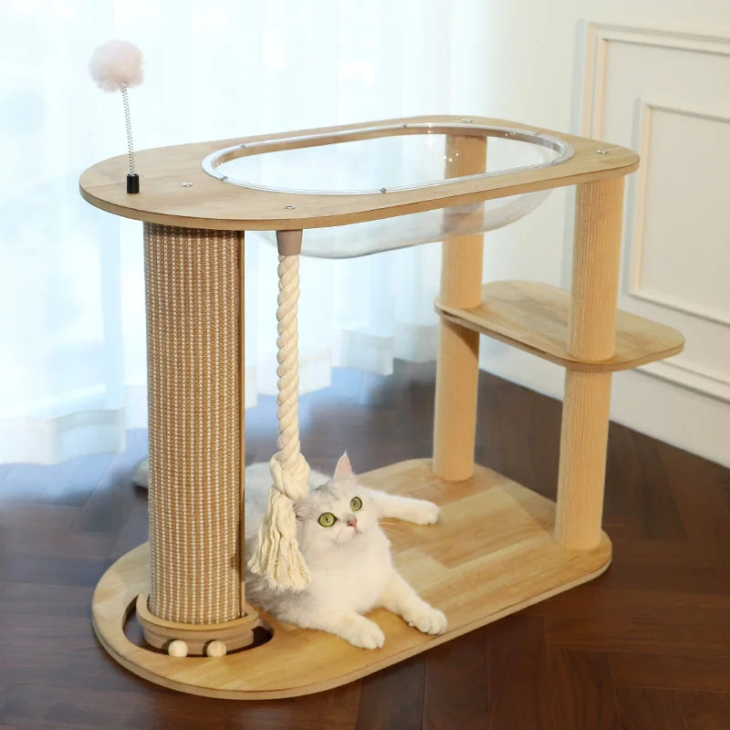 Space Capsule Cat Tree