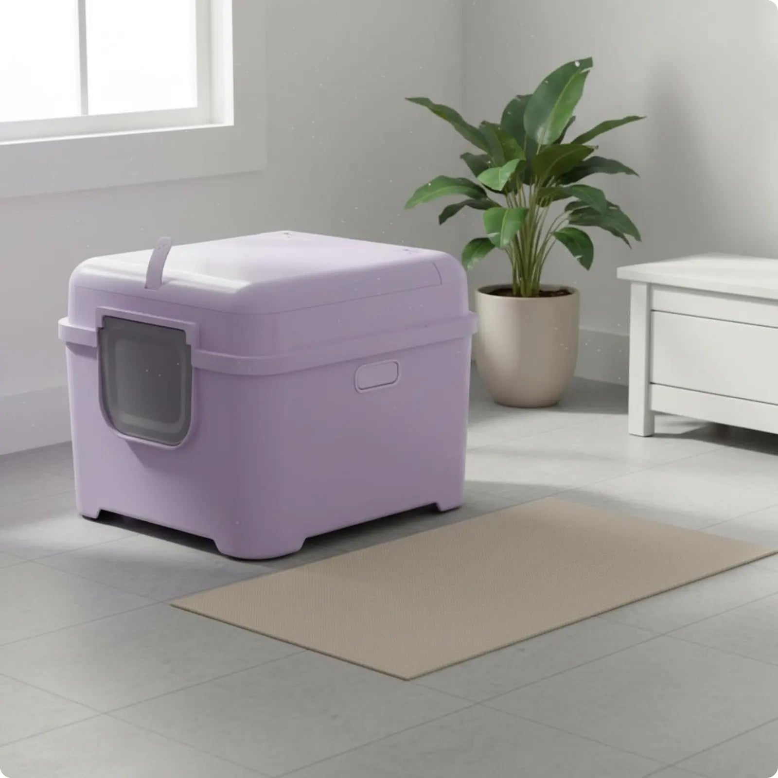 Extra-Large Enclosed Cat Litter Box