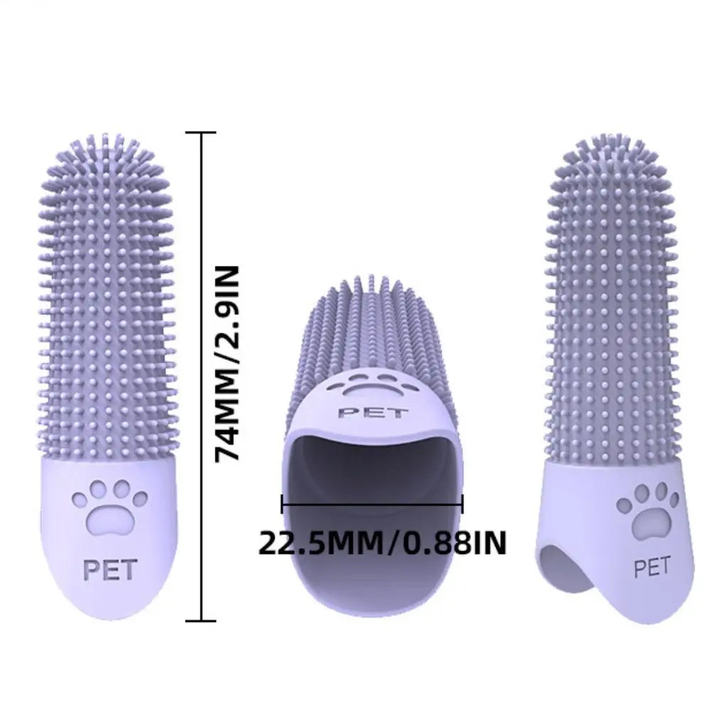 Silicone Finger Cat Toothbrushes