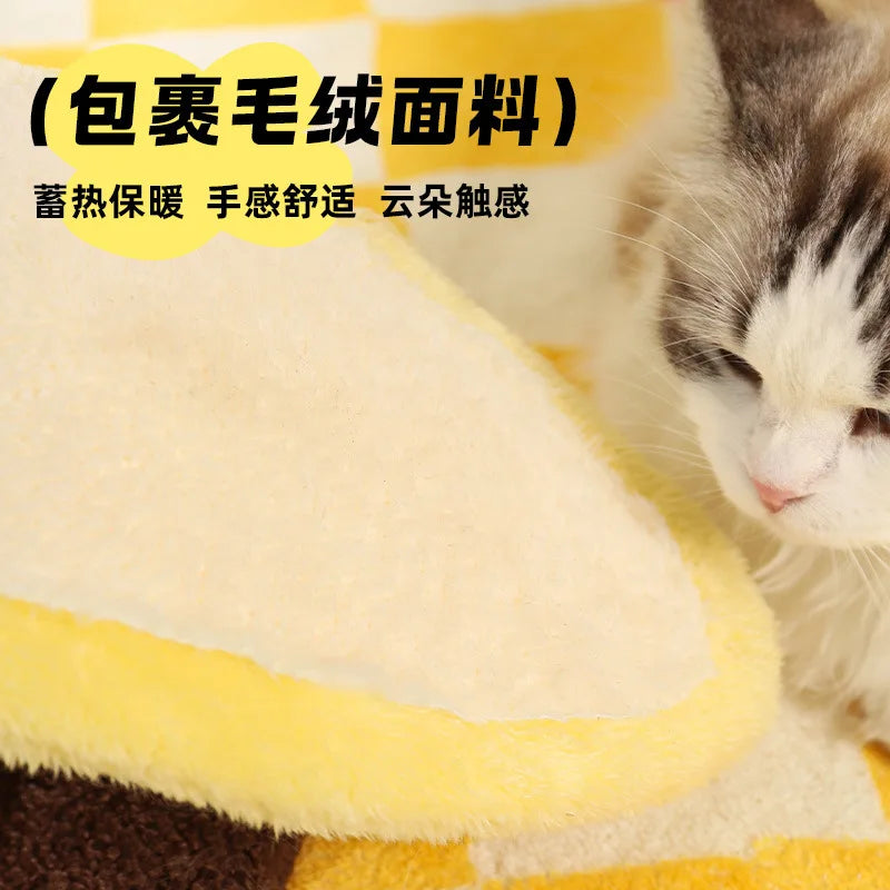Banana Sisal Cat Scratching Post