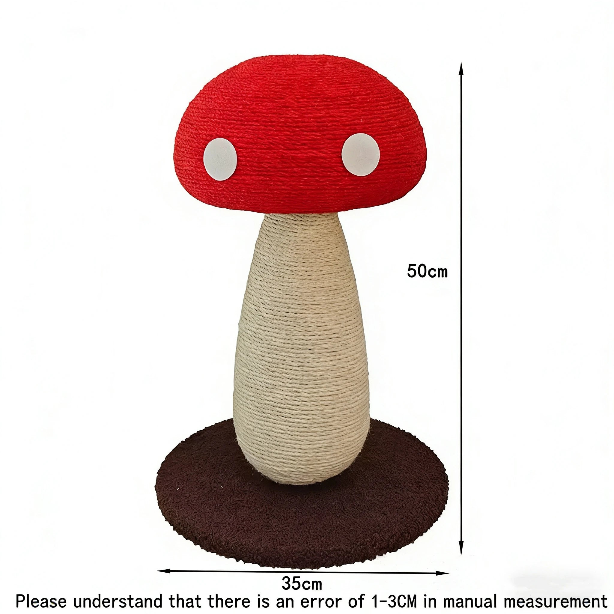 Mushroom Sisal Cat Scratcher