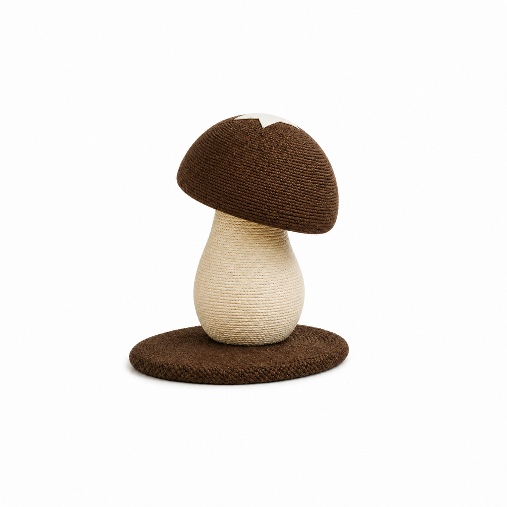 Mushroom Sisal Cat Scratcher