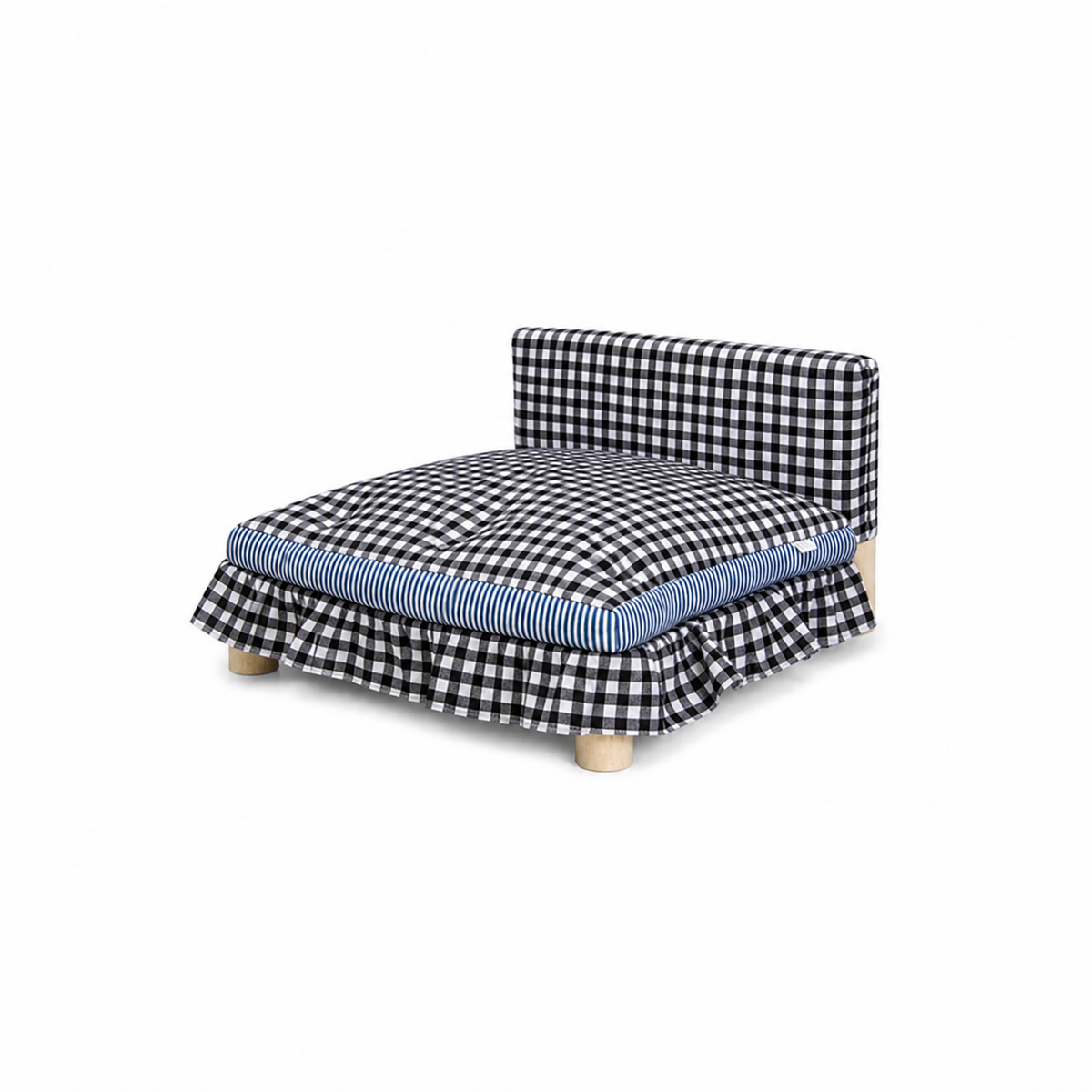 Washable Wooden Cat Bed