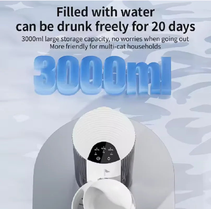 Rechargeable Cat Water Fountain