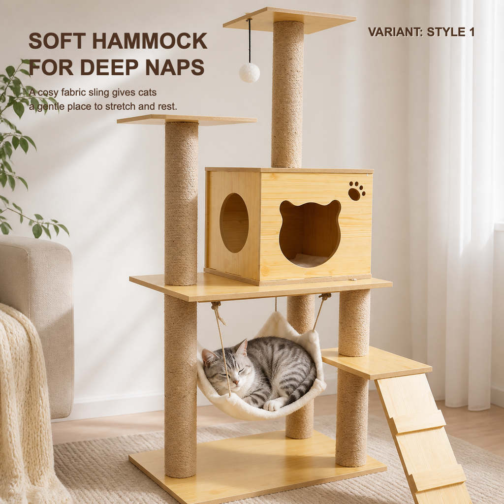 Space Capsule Cat Scratcher Nest