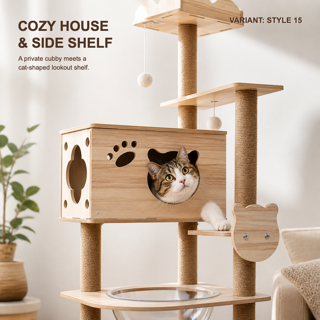 Space Capsule Cat Scratcher Nest