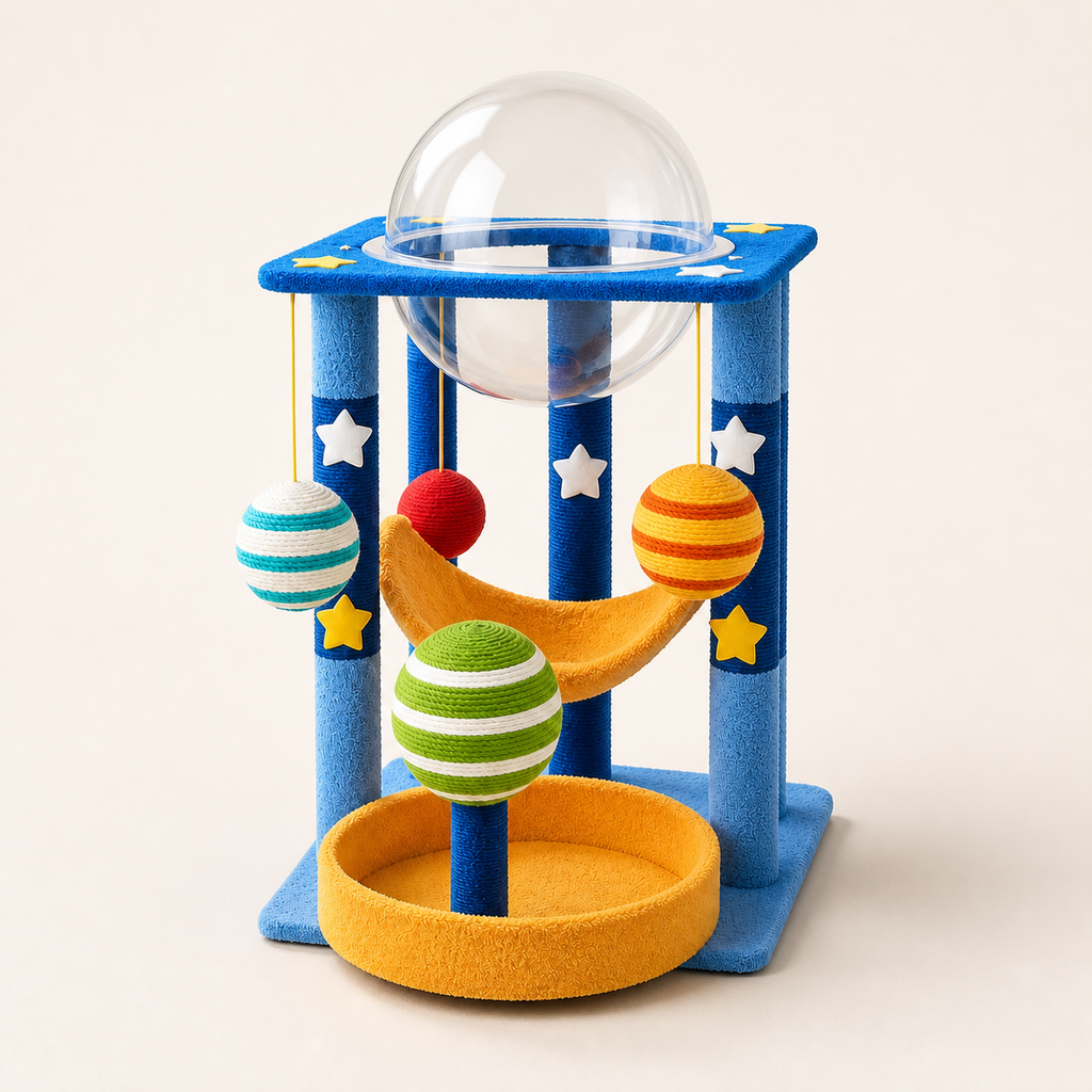 Moon Capsule Cat Tree